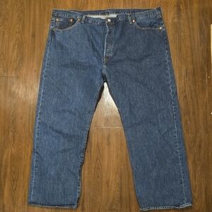 Levi's 501 Relaxed Fit Blue Jeans